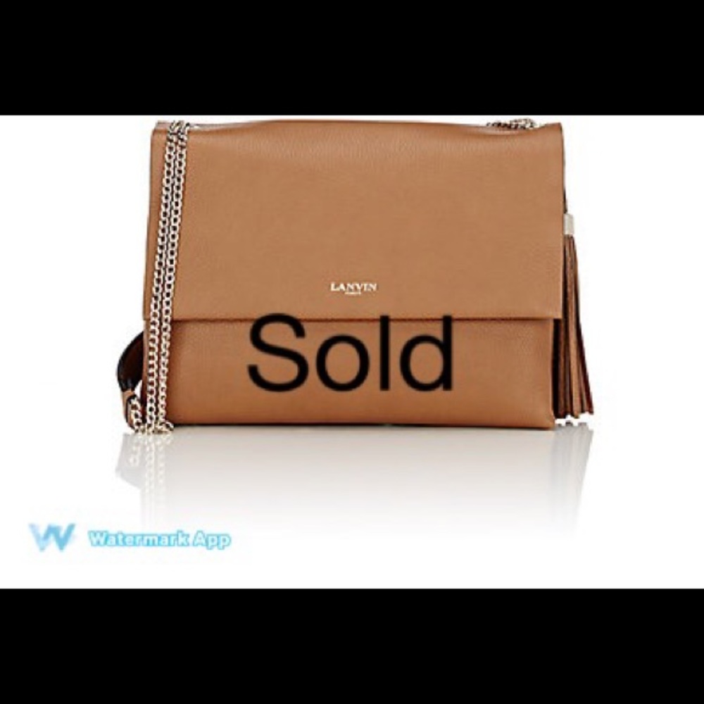 Lanvin medium sac tassel bag